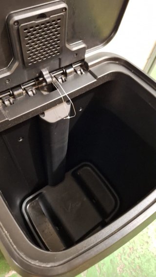 Cubo Basura Cocina Songmics 50L Negro