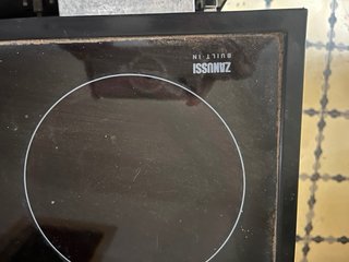 Vitrocerámica con horno
