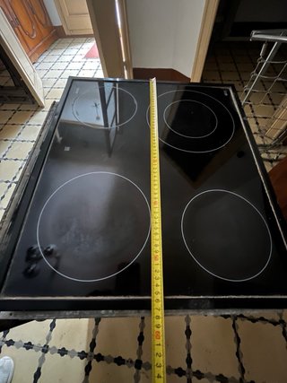 Vitrocerámica con horno