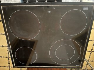 Vitrocerámica con horno