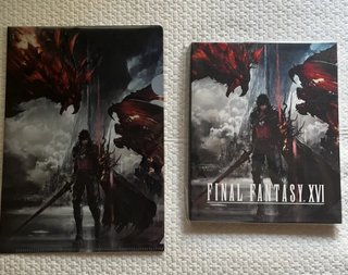 Carpeta y Postales Final Fantasy XVI
