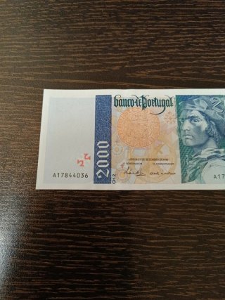 Portugal Billete 2000 Escudos 1995