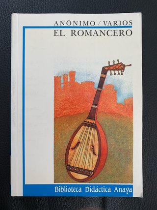 Libro Anaya: “El romancero”