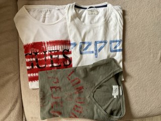 Lote 3 Camisetas Manga Corta Talla M