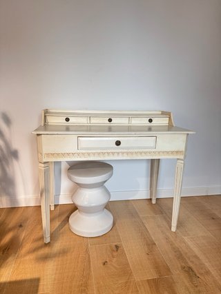 Escritorio de Madera Blanco