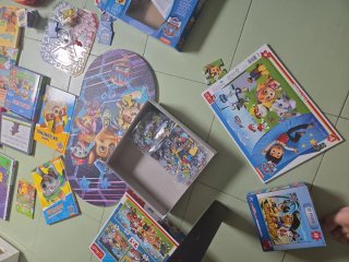Patrulla canina. Puzzles. Libros. Juego de mesa.