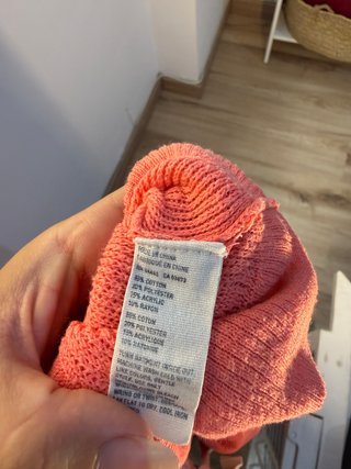 Jersey S/36/8 Coral Algodón Fluido