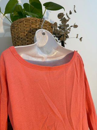 Jersey S/36/8 Coral Algodón Fluido