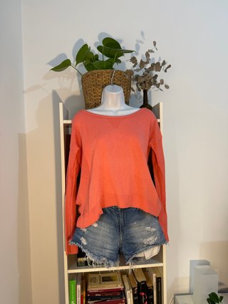 Jersey S/36/8 Coral Algodón Fluido