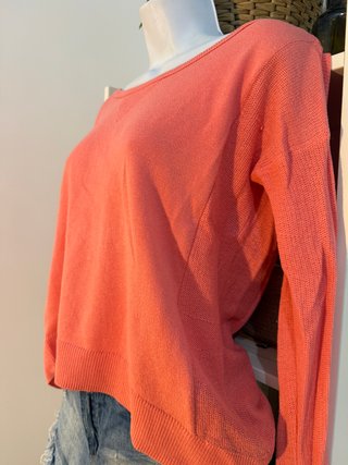 Jersey S/36/8 Coral Algodón Fluido