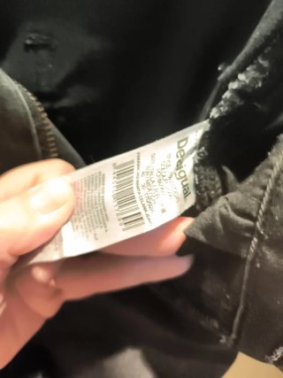 Pantalón Vaquero Desigual Negro