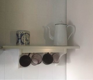 Estantería Ikea STENSTORP con ganchos