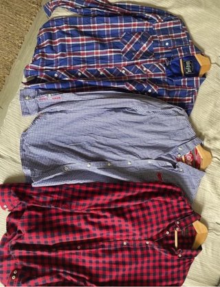 Lote de camisas quadro de Marca