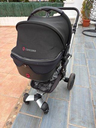 Carro de bebé Concord Neo negro y beige (3 piezas)