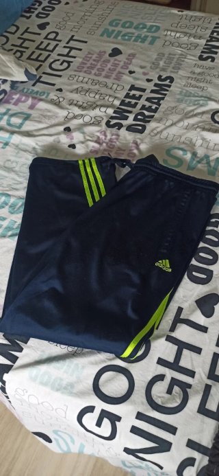 Chándal adidas azul y amarillo