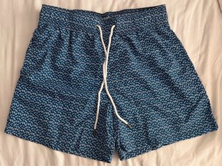 Bañador Estampado Azul