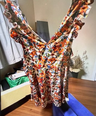 Vestido estampado floral