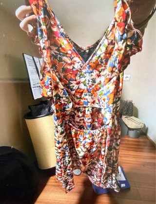 Vestido estampado floral
