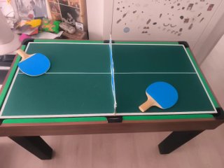Mesa de Futbolín Multijuegos