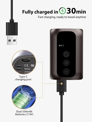 Mini inflador con batería para bicicleta (NUEVO)