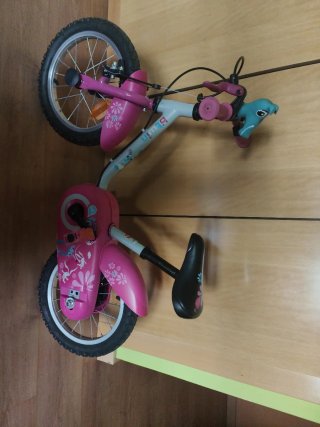 Bicicleta Infantil Btwin Rosa