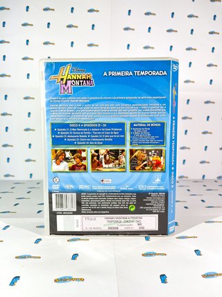 DVD Hannah Montana 1ª Temporada Disco 4
