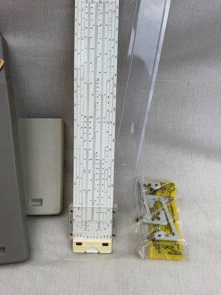 Regla de cálculo Aristo vintage