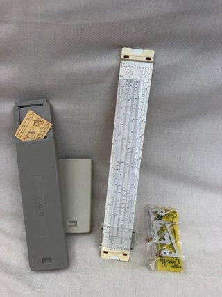 Regla de cálculo Aristo vintage