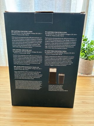 Cafetera Goteo Natura Nueva + Vaso térmico