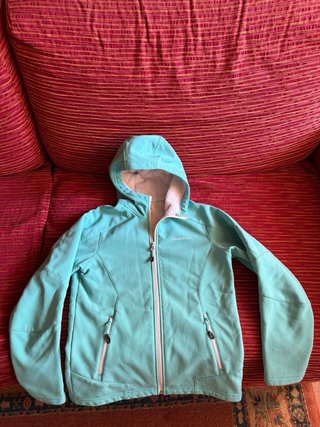 Chaqueta Polar Quechua Turquesa
