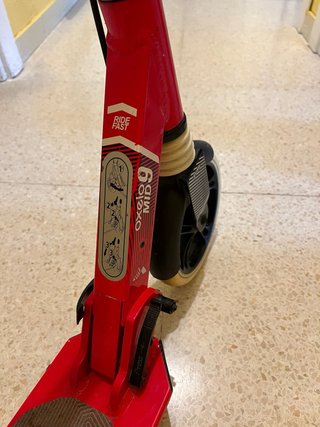 Patinete Oxelo MID 9 Rojo