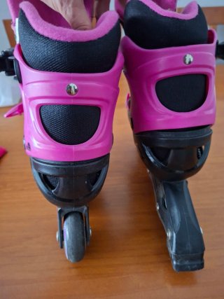 Patines en línea infantiles T 31-35 + Casco + Set