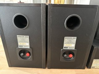 Conjunto Altavoces Heco Odeon Negros