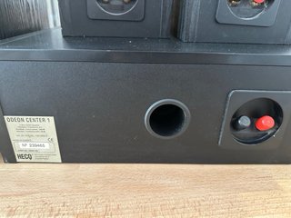Conjunto Altavoces Heco Odeon Negros