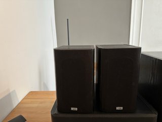 Conjunto Altavoces Heco Odeon Negros