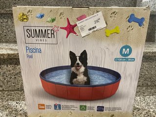Piscina plegable para perros M