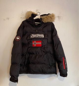 Chaqueta Geographical Norway Negra Talla XL