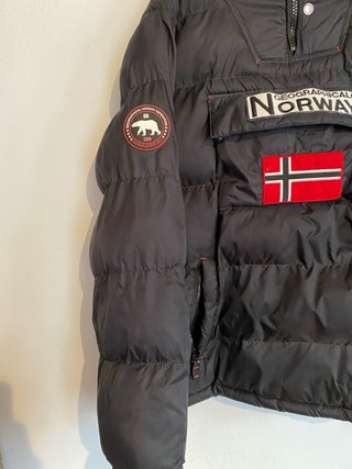 Chaqueta Geographical Norway Negra Talla XL