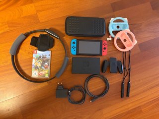Nintendo Switch + Ring Fit Adventure + Accesorios