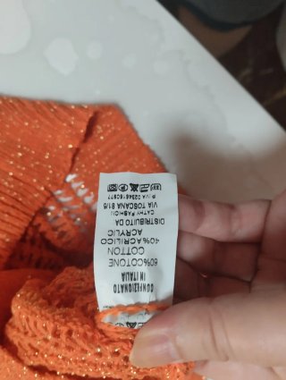Jersey de Verano Calado Naranja