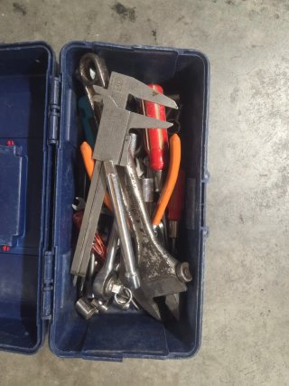 Caja de herramientas con surtido