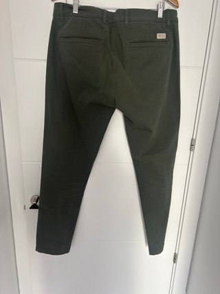 Pantalón Hombre Zara Verde Talla 46