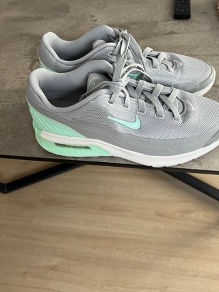 Zapatillas Nike Air Max Grises y Turquesa
