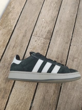 Adidas Campus Zapatillas Negras Blancas