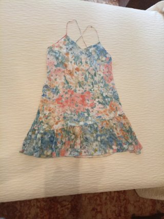 Camisón floral tirantes finos
