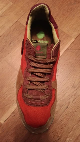 Deportivas Satorisan Chacrona Marrón/Rojo