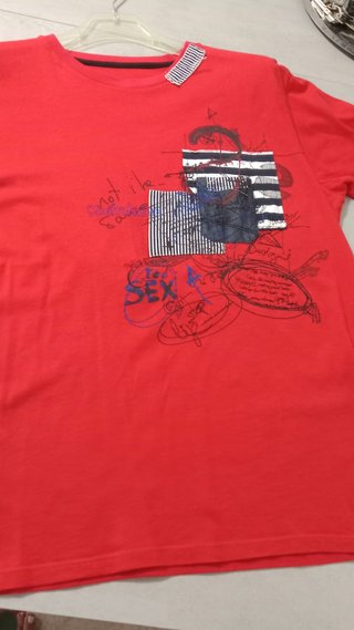 Camiseta Desigual Roja