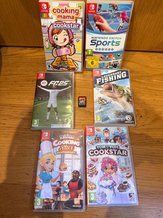 Lote 6 Videojuegos Nintendo Switch