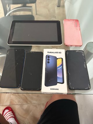 Lote de 3 Móviles y Tablet para Reparar pantallas