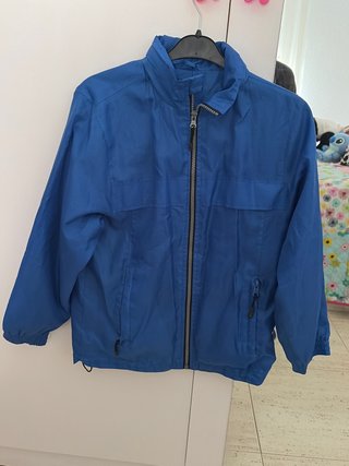 Chaqueta Cortavientos Azul